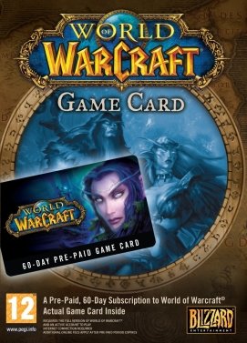 WoW Gametimecard 60 Tage WoW Gametimecard 60 Tage Key