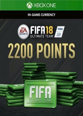 FIFA 18 2200 FUT Points XBOX FIFA 18 2200 FUT Points XBOX Key