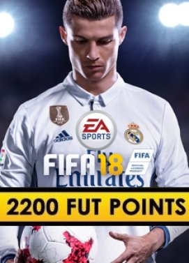 FIFA 18 2200 FUT Points Origin FIFA 18 2200 FUT Points Origin Key