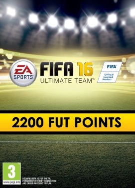 FIFA 16 2200 FUT Points Origin